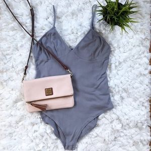 Forever 21 Gray Bodysuit